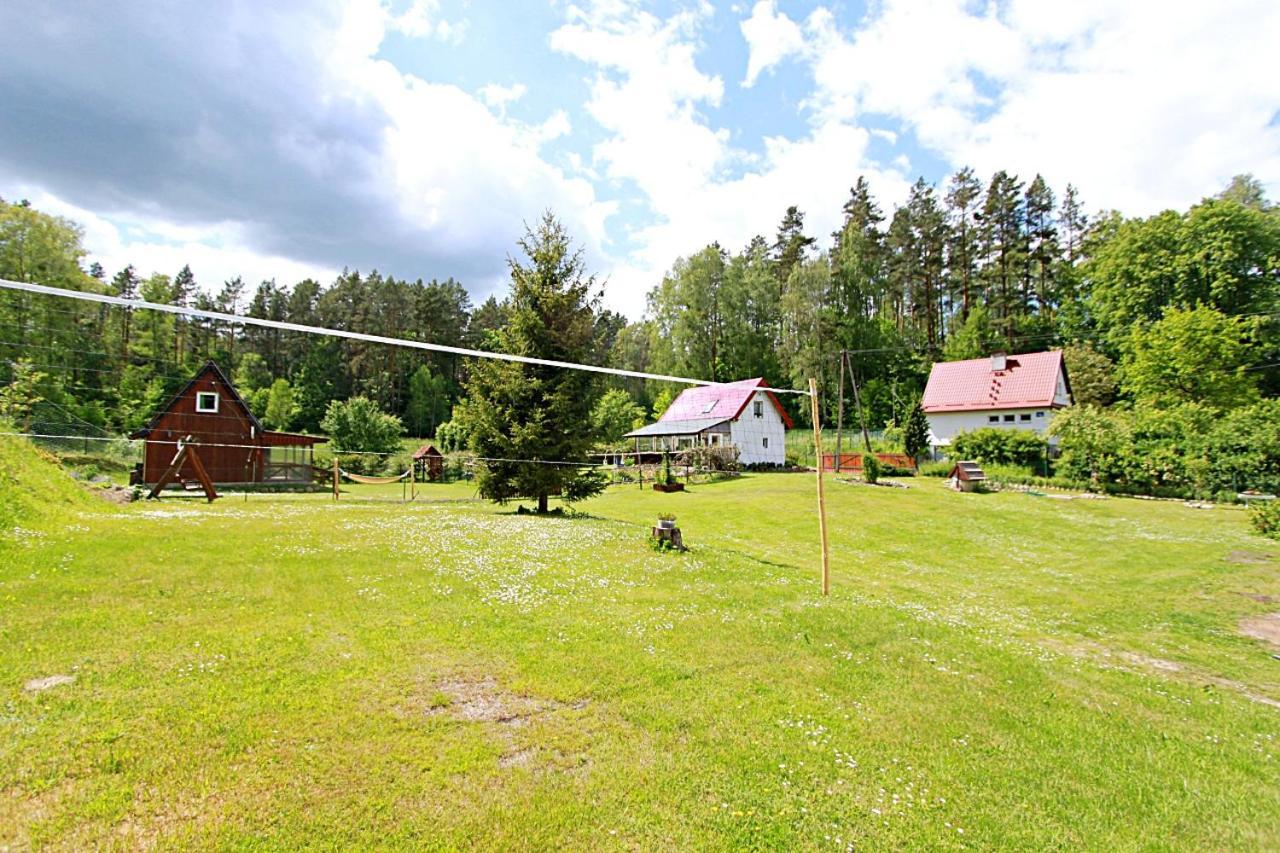 Domki Wczasowe Mazury - Ferienhaus Masuren - Do 12 Osob - Idealny Dla Grup Dluzek Buitenkant foto