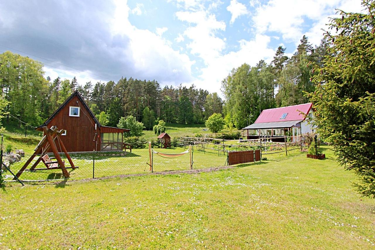 Domki Wczasowe Mazury - Ferienhaus Masuren - Do 12 Osob - Idealny Dla Grup Dluzek Buitenkant foto